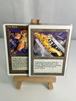 MTG The Rack Alternate & Black Vise 4th Edition Regular Uncommon - Image 1
