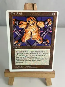 MTG The Rack Alternate & Black Vise 4th Edition Regular Uncommon - Image 4