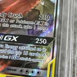 MEGA SABLEYE & TYRANITAR GX PSA 10 2019 POKEMON S & M UNIFIED MINDS #226/236 FA - Image 5