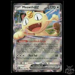 Meowth ex 062/088 ME03: Perfect Order NM Pokemon - Image 1