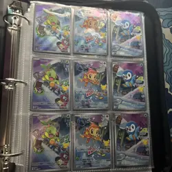 Pokemon First Partner Ascended Illustration Sinnoh Set Chimchar Turtwig Piplup - Image 1
