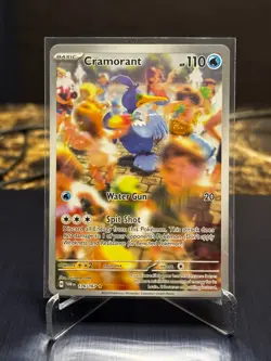 Pokemon Cramorant Illustration Rare Holo Sv06: Twilight Masquerade 176/167 - Image 1