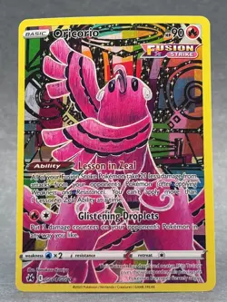 Pokemon - GG04/GG70 Oricorio SWSH Crown Zenith Galarian Gallery Holo Ultra Rare - Image 1