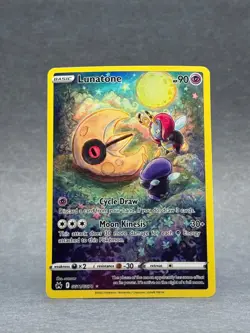 Pokemon - GG11/GG70 Lunatone SWSH Crown Zenith Galarian Gallery Ultra Rare - Image 1