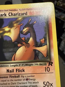 Pokemon Dark Charizard 21/82 Team Rocket Non-Holo Rare card LP-/MP+ 1st EDITION - Image 2