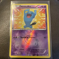 REVERSE HOLO Wobbuffet 58/149 NM - Boundaries Crossed Pokemon Card - Image 2
