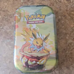 Pokemon Prismatic Evolutions SV8.5 Jolteon Mini Tin Factory Sealed - Image 1