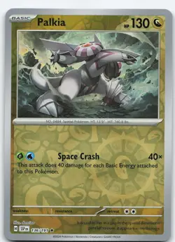 Palkia 136/191 Rare Reverse Holo SV08: Surging Sparks NM Pokemon - Image 1