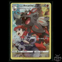 Hisuian Arcanine TG08/TG30 SWSH11: Lost Origin Trainer Gallery NM Pokemon - Image 1