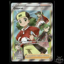 Copycat (Full Art) 200/203 SWSH07: Evolving Skies NM Pokemon - Image 1