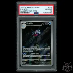 Palafin 225/091 PSA 10 Paldean Fates Pokemon - Image 1