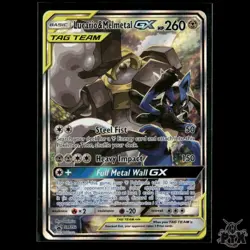 Lucario & Melmetal GX SM192 SM Promos NM Pokemon - Image 1
