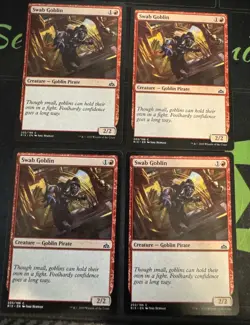 Swab Goblin X4 Rivals of Ixalan MTG Magic the Gathering - Image 1
