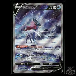 Suicune V GG38/GG70 Crown Zenith: Galarian Gallery NM Pokemon - Image 1