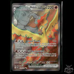 Team Rocket's Moltres ex 208/182 SV10: Destined Rivals NM Pokemon - Image 1