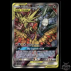 Moltres & Zapdos & Articuno GX SM210 SM Promos NM Pokemon - Image 1