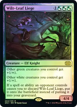 Wilt-Leaf Liege FOIL - 294/331 - Rare 2X2 Double Masters 2022 MTG - Image 1