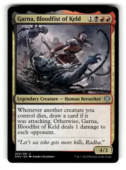 Garna, Bloodfist of Keld - Dominaria United - MTG - Image 1