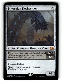 Phyrexian Fleshgorger 121 - The Brothers' War - MTG - Image 1