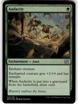 FOIL - Audacity - The Brothers' War - MTG - Image 1