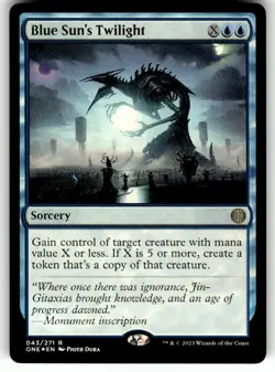 FOIL - Blue Sun's Twilight - Phyrexia: All Will Be One - MTG - Image 1