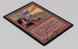 Pyroblast - Magic: The Gathering MTG - Ice Age - Signed By Kaja Foglio! - Image 5