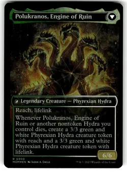 FOIL - Polukranos Reborn (Showcase) - March of the Machine - MTG - Image 2
