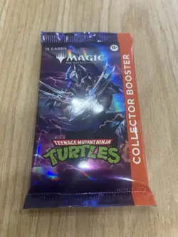 TMNT Collector Booster Pack MTG From Pizza Box - Image 1