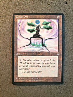 MTG Zuran Orb Ice Age Regular Near Mint Actual Photos (DS3D1PE)................. - Image 5