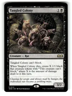 Tangled Colony 113 - Wilds of Eldraine - MTG - Image 1