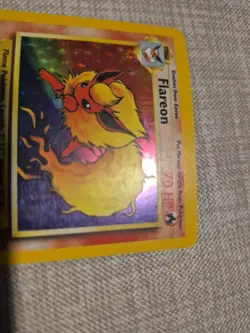 Pokemon Flareon 3/64 Jungle Holo Rare Stage 1 70 HP 1999 English Card - Image 2
