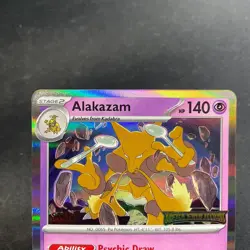 Alakazam Pokemon Mega Evolution Staff Promo #003 - Image 3