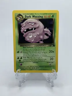 Dark Weezing 31/82 - Team Rocket - Rare - Pokemon - 2000 - Image 1