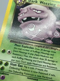 Dark Weezing 31/82 - Team Rocket - Rare - Pokemon - 2000 - Image 5