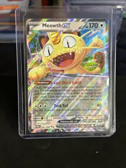 2026 Pokemon TCG - Meowth Ex 062/088 Holo - Perfect Order NM - Image 1