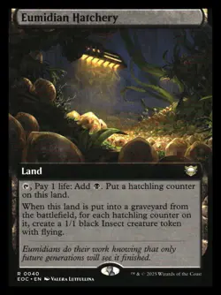 Eumidian Hatchery Extended Art Edge of Eternities MTG - NM+ - Image 1