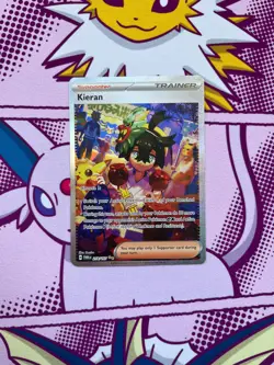 Pokemon TCG - Kieran 218/167 - Scarlet & Violet - Twilight Masquerade - NM - Image 1