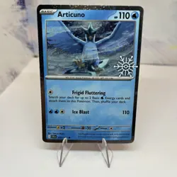 Articuno 32/159 Pokemon Holiday Snowflake Holo Stamped Promo - Image 1