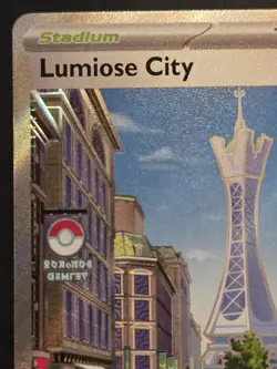 Pokemon TCG: Perfect Order - Lumiose City (111/088) Trainer Full Art Holo Rare - Image 2