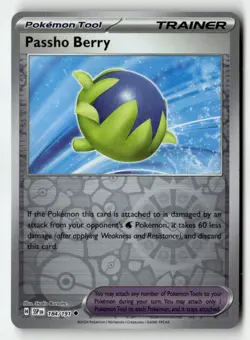 Passho Berry 184/191 Uncommon Surging Sparks Pokemon Reverse Holo Near Mint - Image 1