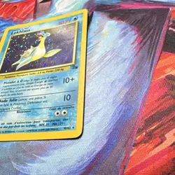 Pokemon Lokhlass 10/62 Fossil 1st Edition Rare Holo FRENCH* Wizards of the Coast - Image 3