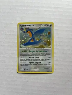 Garchomp 5/147 Holo Rare Supreme Victors Pokemon MP swirl - Image 1
