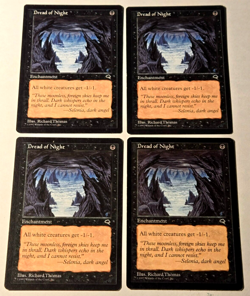 Dread of Night x4 Tempest EX MTG Vintage Playset + Fast Shipping! - Image 1