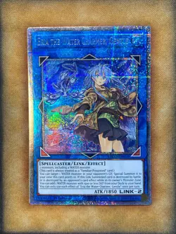 Yugioh Eria the Water Charmer, Gentle ETCO-EN055 Starlight Rare 1st Ed NM - Image 1