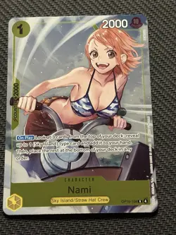 One Piece Adventure On Kami’s Island - NAMI OP15-108 DASH PACK ENGLISH CCG - Image 1