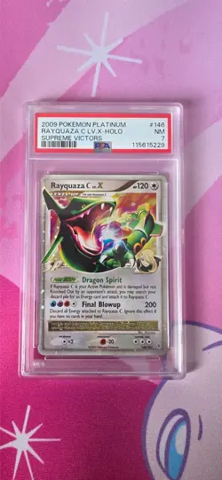 Rayquaza C Lv. X 146/147 PSA 7 - 2009 Pokemon Supreme Victors - Image 1