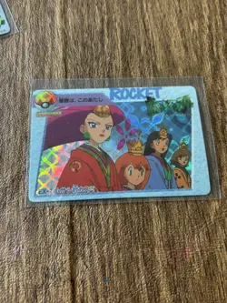 Rare Lot Of 5 1998 Pokemon Carddass Japanese Anime Pocket Monster Cards Holos - Image 3