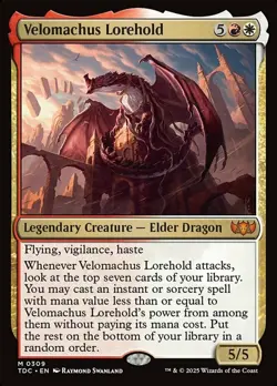 x1 Velomachus Lorehold M MTG Commander: Tarkir: Dragonstorm M/NM, English - Image 1