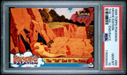 Pokemon Card The Tail End of the Race #50 Charizard Topps Movie Edition PSA 10 - Image 1