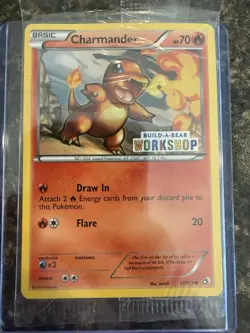 Pokemon TCG Charmander Build-A-Bear Workshop Exclusive Card 017/113 Sealed - Image 3